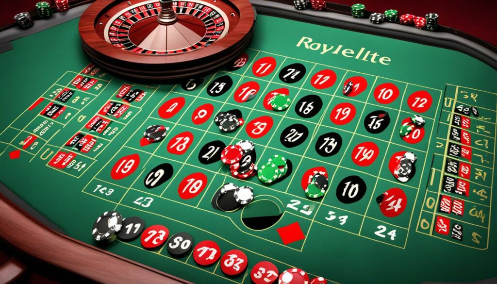 roulette payout table